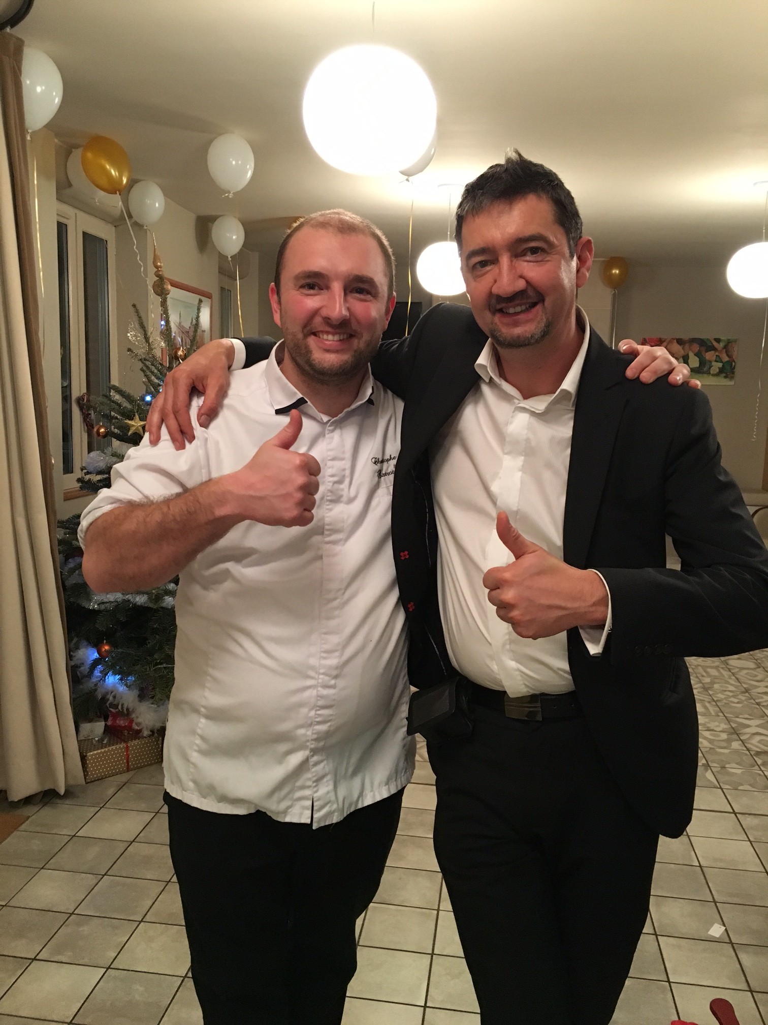Christophe MARQUE , Chef au Bistrot CONSTANT , avec Magic-Francky